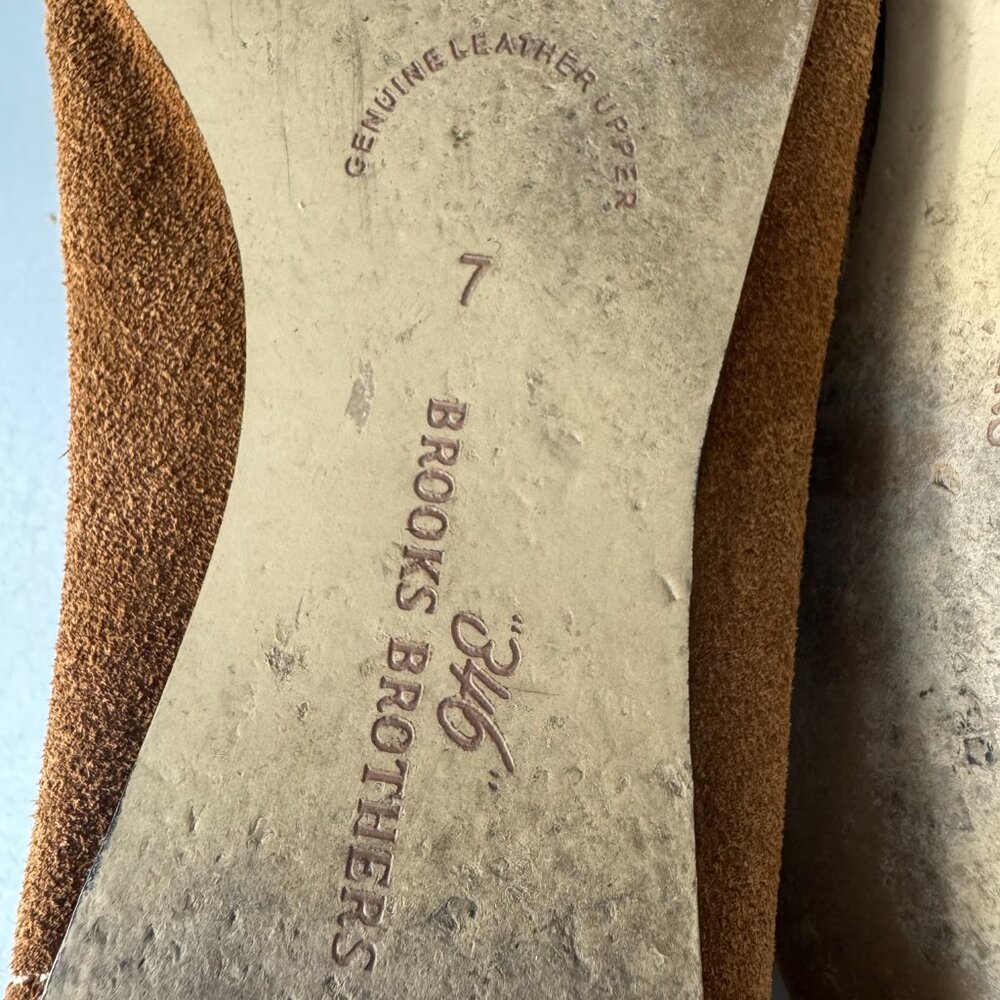Brooks Brothers “346” Ballet Flats Brown size 7 - Picture 10 of 13